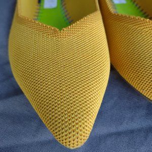 Rothy's The Point Flats "Sold out" Marigold 10.5